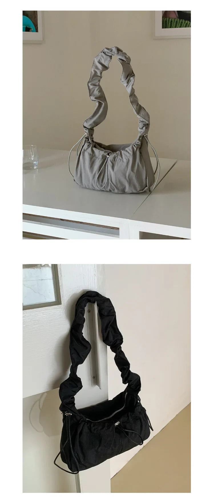 Simple Fashion Fold Shoulder Bag | Vintage Casual Designer Underarm Crossbody Bag (New Luxury High Quality Handbags & Purses)