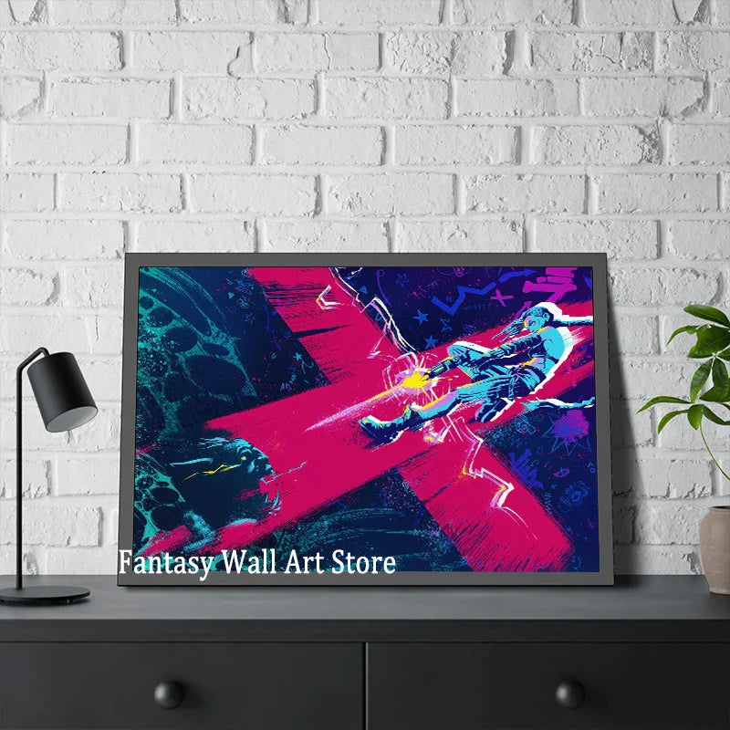 Traces of Arcane Poster Arcane 2 TV Series Wall Decor Gaming Room TV Fans Home Room Wall Decor Jinx VI Caitlyn Characters Prints