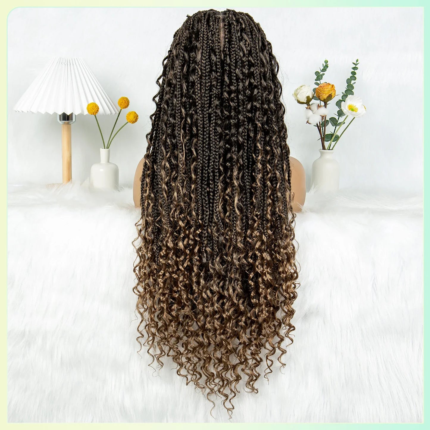 KIMA Box Twisted Dreadlocks Wig | Full Lace Front with Baby Hair