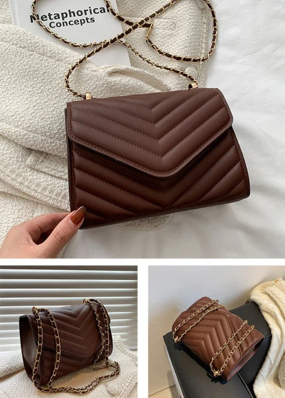 Single Shoulder Retro Fashionable Small Square Bag | Crossbody Handbag (Unisex Messenger Satchel)
