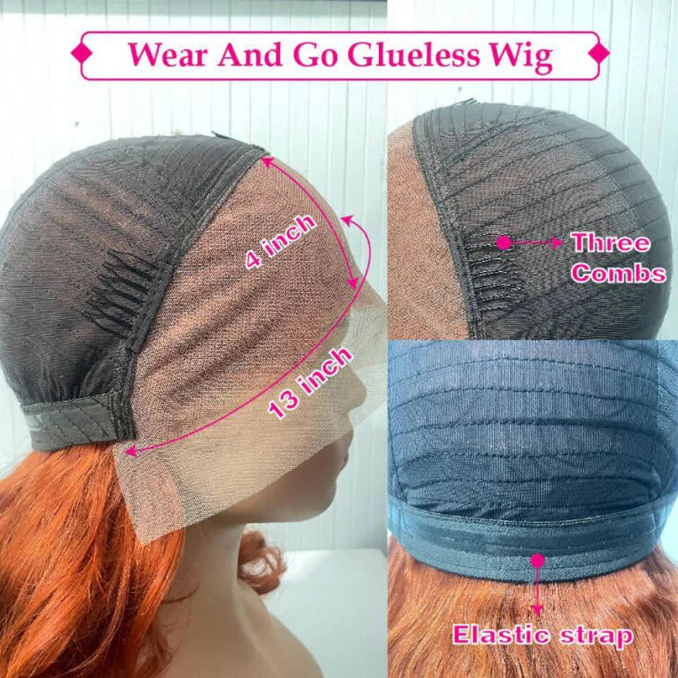 100% Human Hair | Highlight | Ombre | Double Drawn | Brazilian | Remy | Bouncy Body Wave | Full Fumi | Bouncy Weave | Wavy Hair Lace Wigs