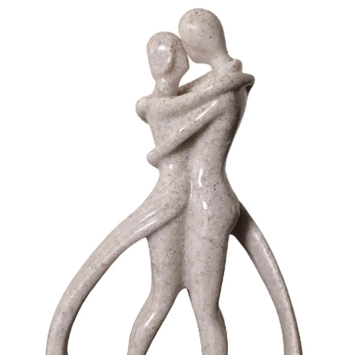 Abstract Couple Statue Crafts Desk Couple Figurine Collection Lovers Embrace Statue for Shelf Wedding Home Bookshelf Desk