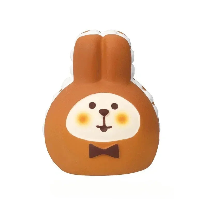 1pc ZAKKA Japanese Cat Food Bakery Coffee Shop Scene Decoration Resin Crafts Small Ornaments Croissant Donut Dessert Cupcake