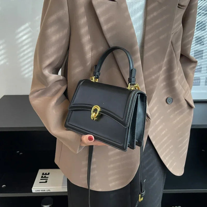 New Small PU Leather Crossbody Bags for Women | Simple Totes Shoulder Bag & Lady Luxury Brand Designer Handbags and Purses