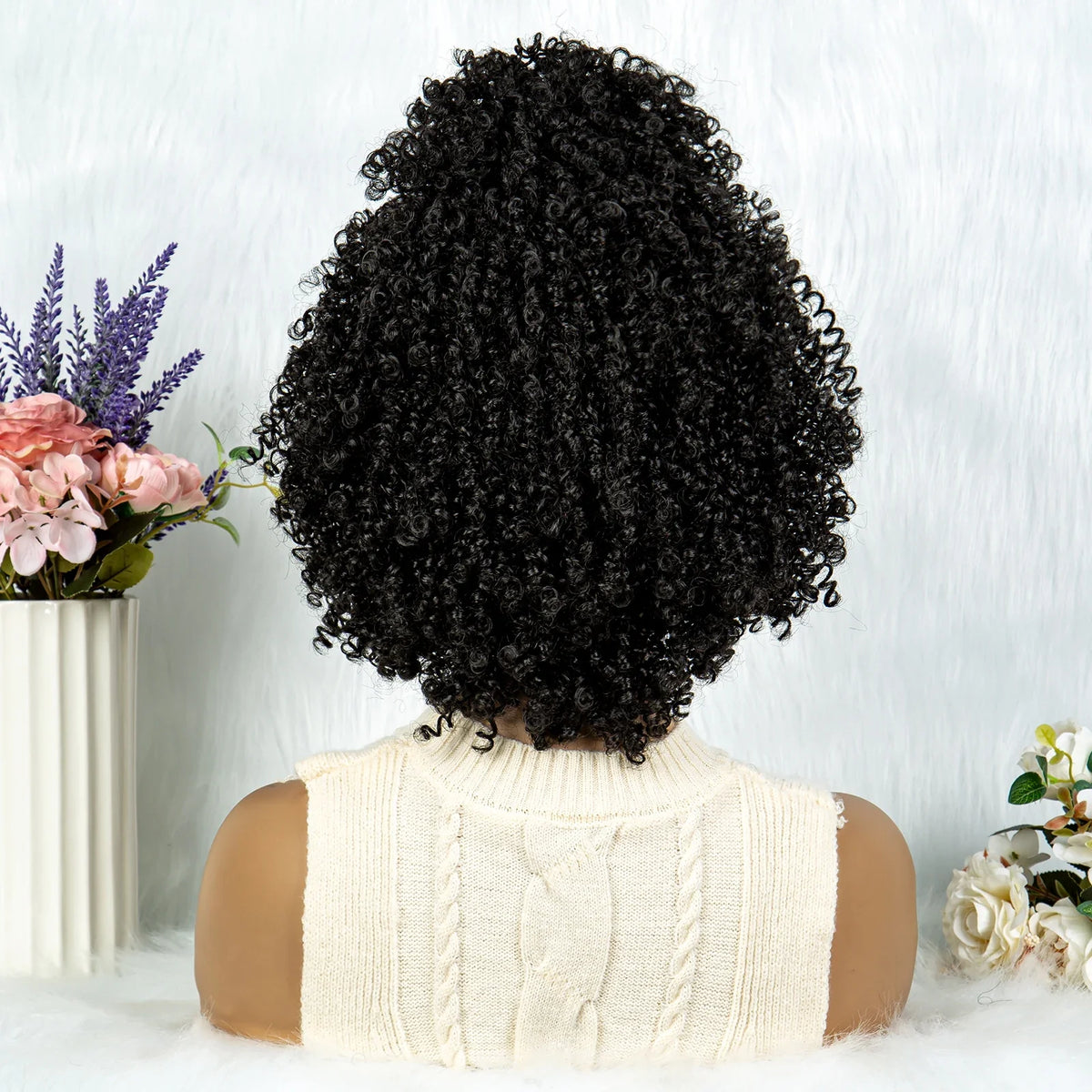 Braided Wigs Synthetic Lace Wig Braided Wigs With Baby Hair For Black Women Wig Jerry Curly Hair Wigs Curly Bob Wig
