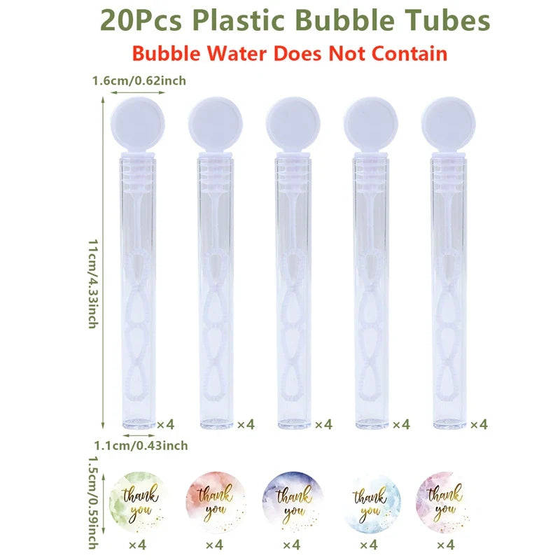 Wedding Party Bubble Soap Bottles Happy Wedding Party Decoration for Kids Thank you Bubble Soap Bottle Wedding Party Supplies