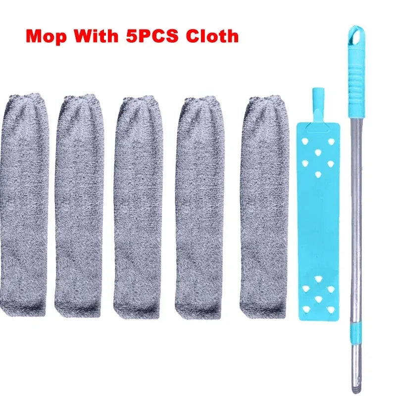 Telescopic Duster Brush for Household Cleaning Long Handle Mop Gap Dust Cleaner Bedside Sofa Brush Tool kitchen accessories