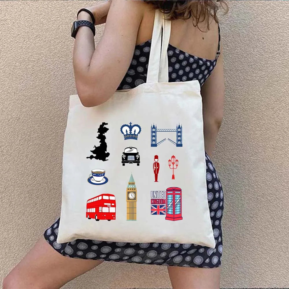 Woman's Large Capacity Canvas Tote Bag | Stylish Travel & Shopping Shoulder Handbag (Work, Gym, Grocery, Eco-Friendly)