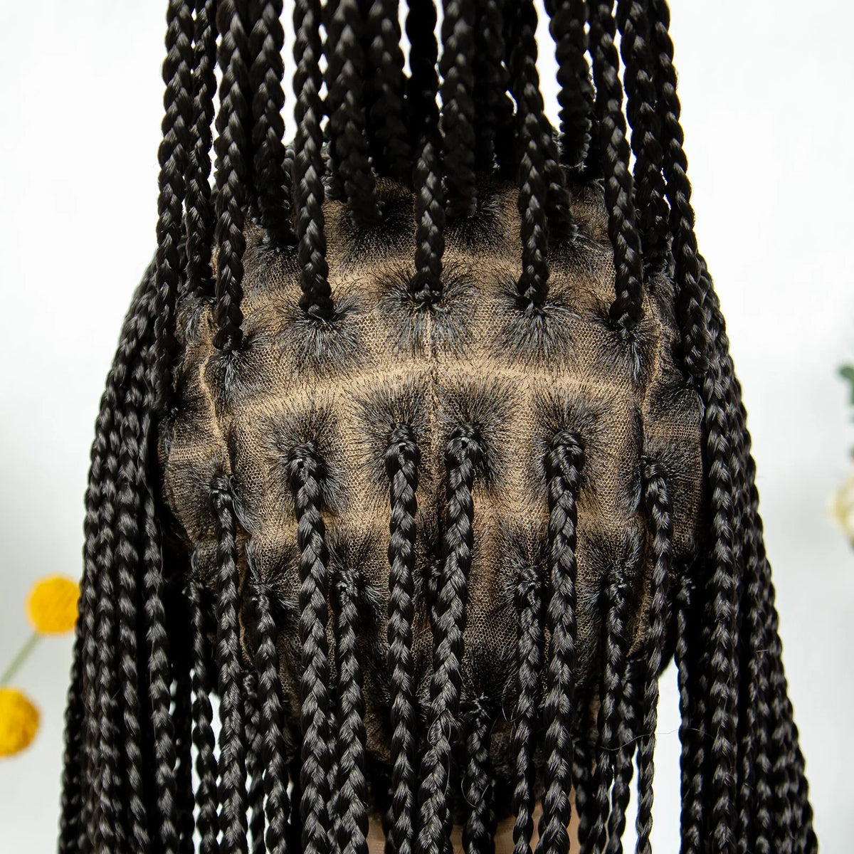 KIMA 26" Stitch Box Braids Wig | Full Lace Goddess Braiding