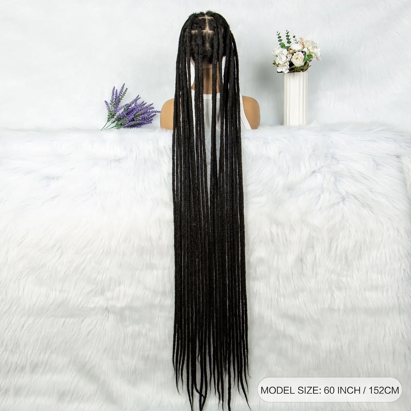 KIMA 50" Extra Long Box Braids Wig | Full Lace Front