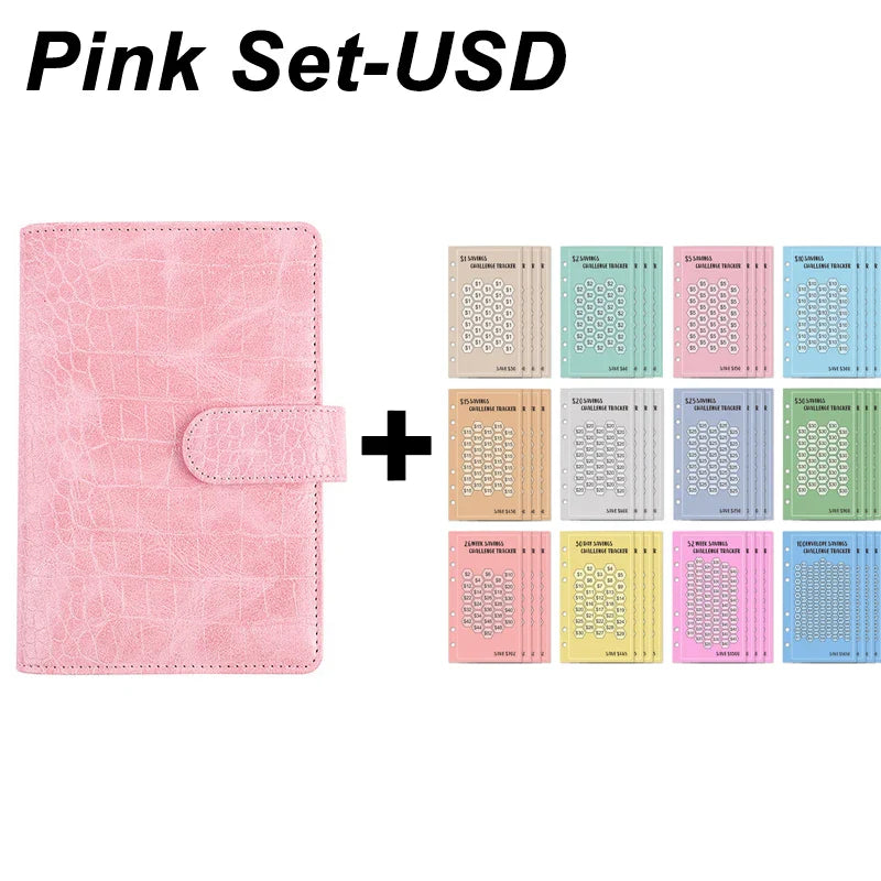 A6 100 Envelopes Eave Money, 52 Weeks Save Challenge, 30 Days Save, Euros USD Cash Envelopes Budget Planner Easy To Save