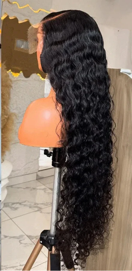 Super Double Drawn 250% Density Burmese Curly HD Lace Front Wig | Glueless Ready-to-Go