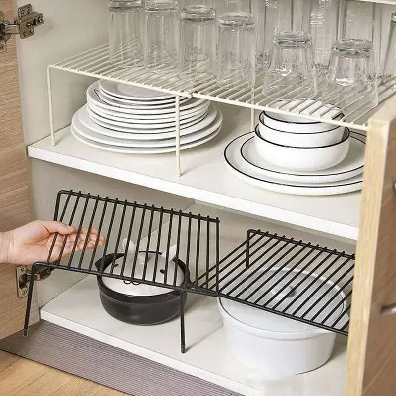 Retractable Iron Seasoning Rack – Multifunctional Cabinet Organizer with Wash Basket & Spoon Holder