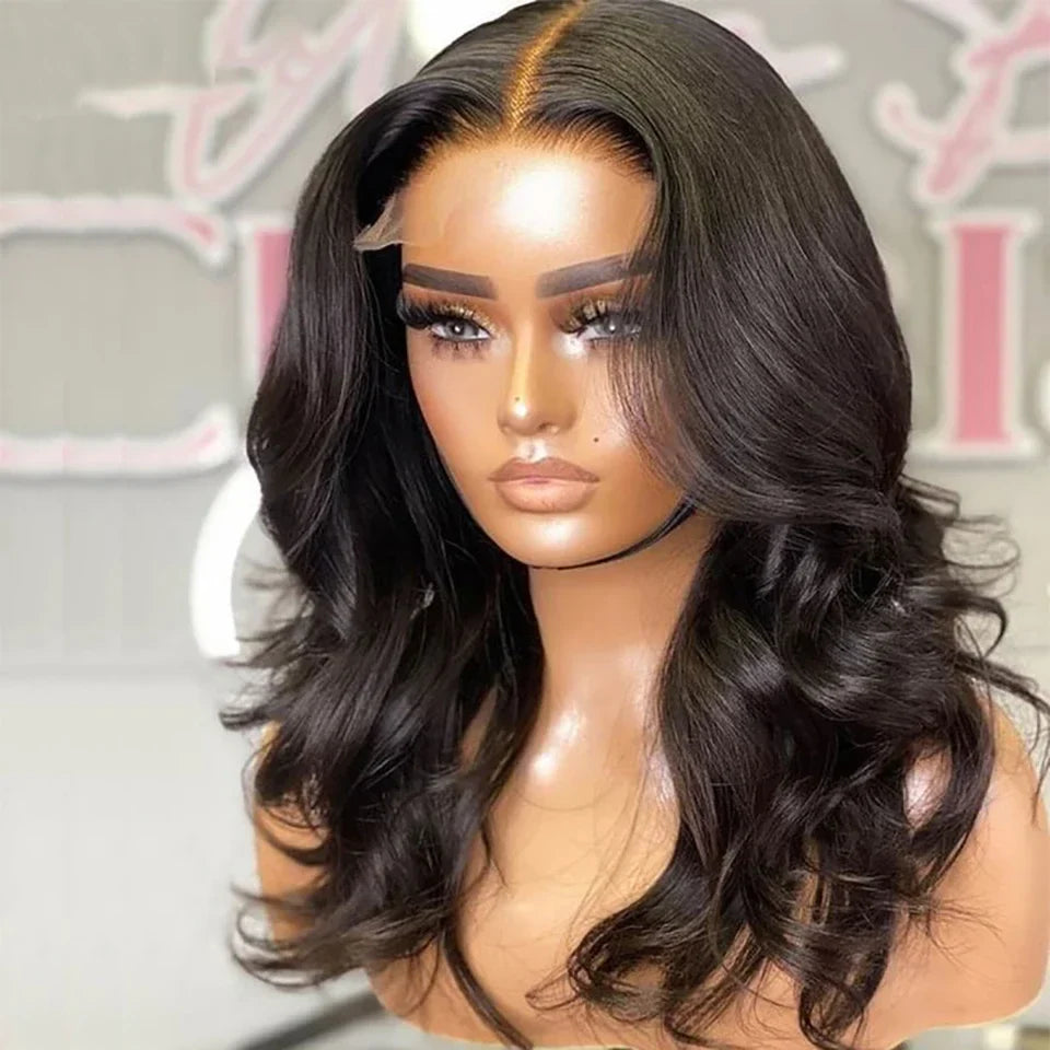 Rebecca Body Wave Transparent T-Part Lace Front Wig | Brazilian Human Hair "Wear To Go" (On Sale)