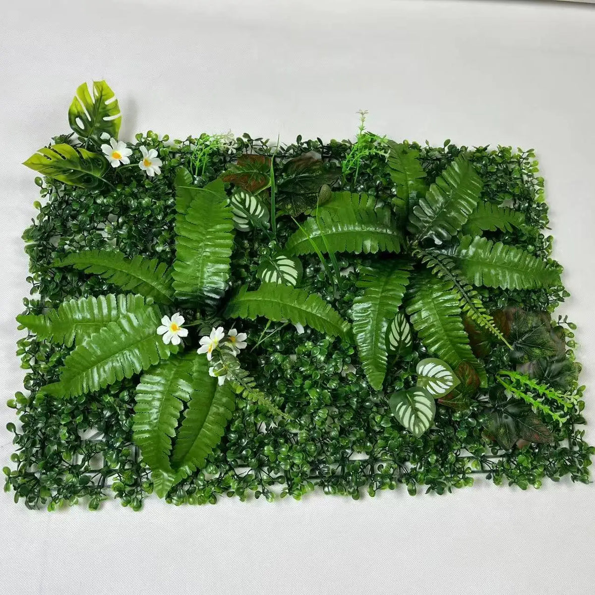 1pc Artificial Mat Greenery Panels Topiary Hedge Plant, Privacy Hedge Screen Suitable
