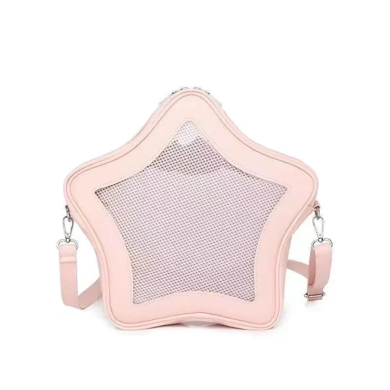 Original Cute Kawaii Ita Bag | Anime Five Pointed Star Two-dimensional Crossbody Bag &amp; Street Fashion Ulzzang Shoulder Bag
