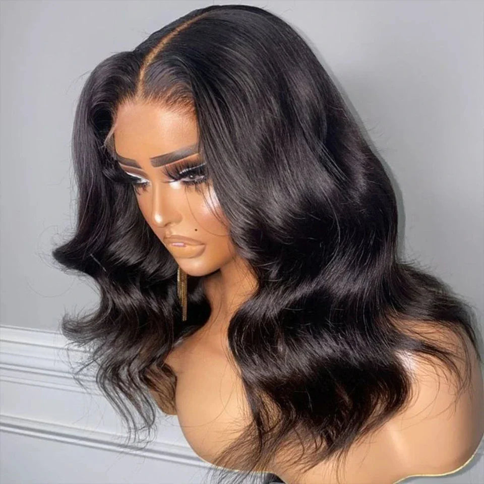 Rebecca Body Wave Transparent T-Part Lace Front Wig | Brazilian Human Hair "Wear To Go" (On Sale)
