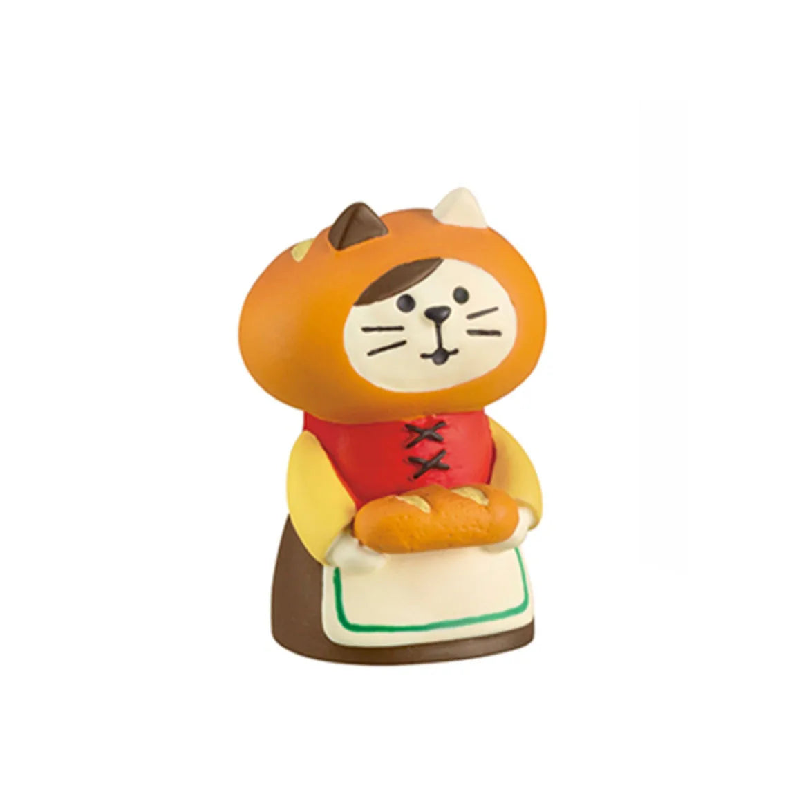 1pc ZAKKA Japanese Cat Food Bakery Coffee Shop Scene Decoration Resin Crafts Small Ornaments Croissant Donut Dessert Cupcake