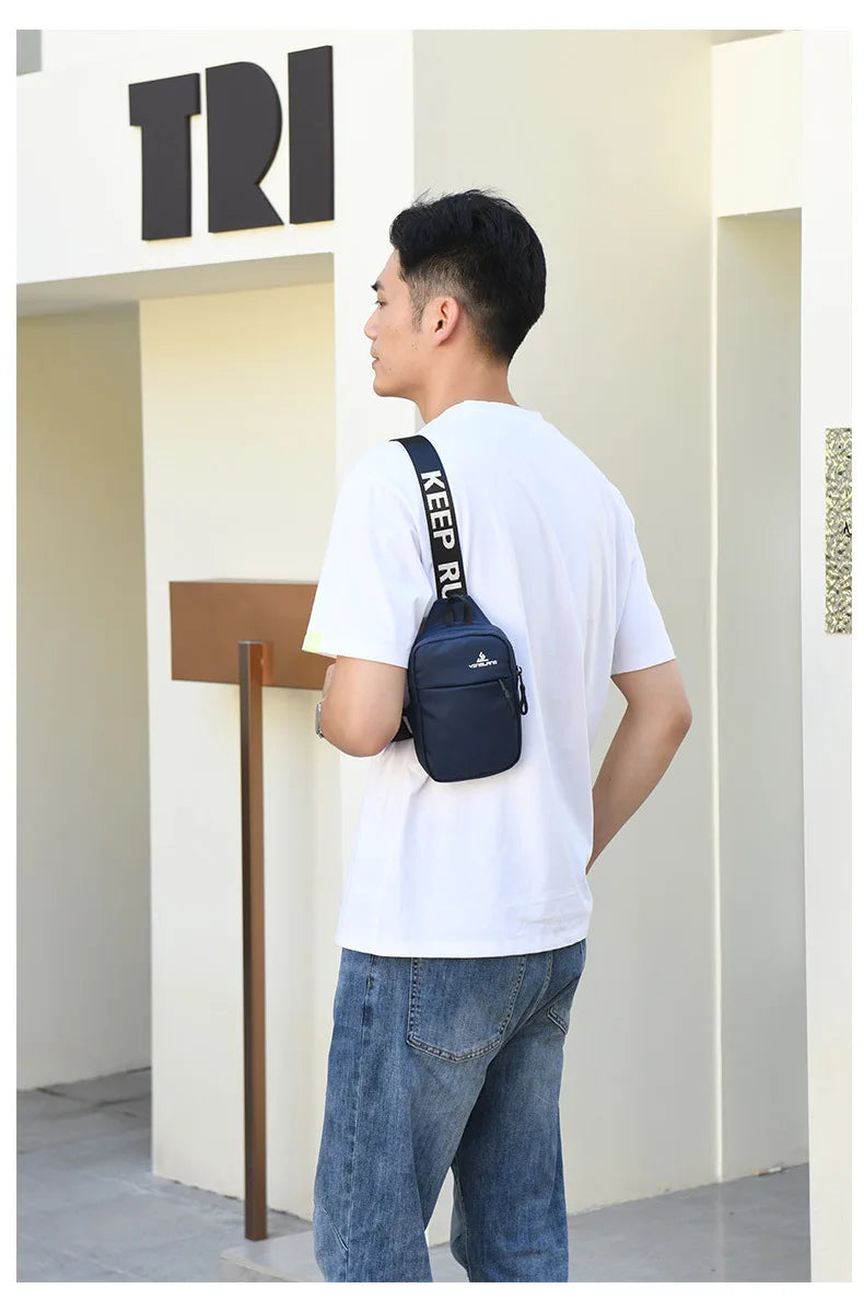 Small Chest Bag & Mobile Phone Bag | Outdoor Sports Mini Fashion Shoulder & Messenger Bag (Unisex Gift)