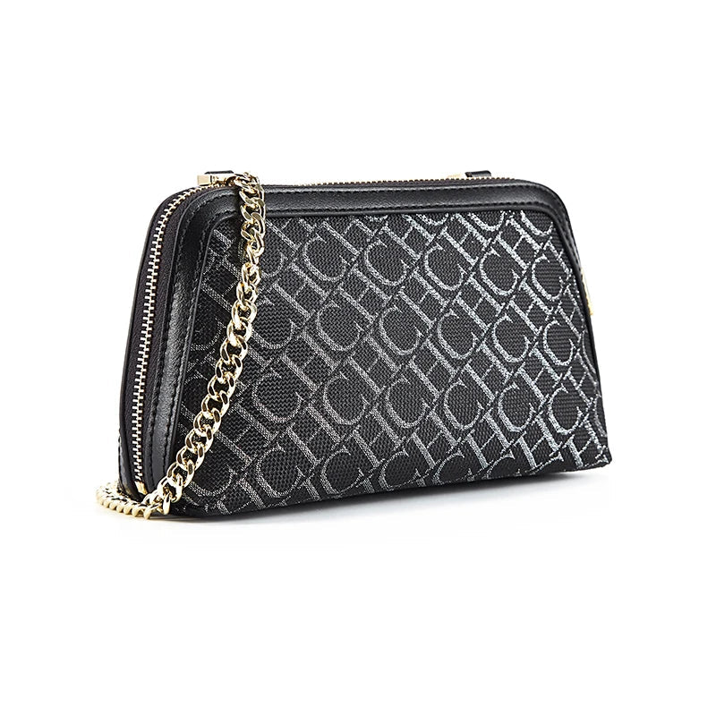 Shoulder Bag Fashion Retro Messenger Bag | Designer Light Luxury Crossbody Bag & Chain Suede Leather Bag (Chain Shoulder Bag)