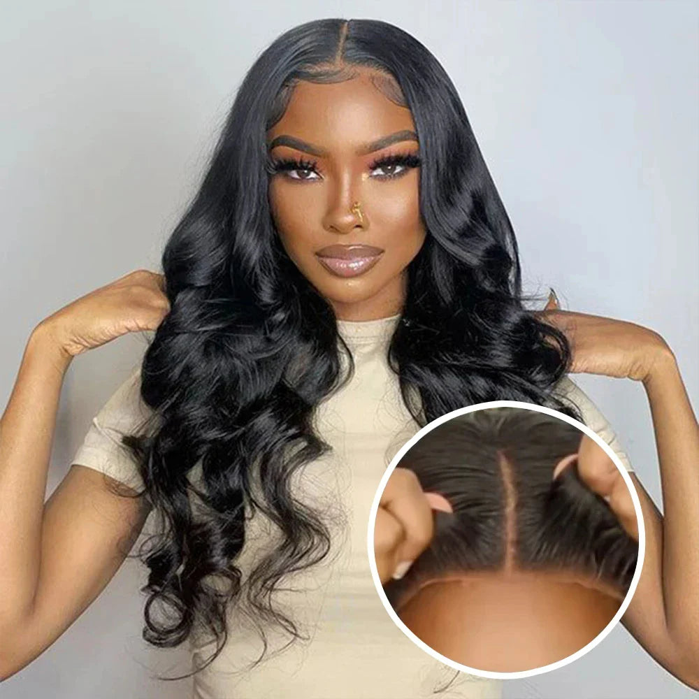 Rebecca Body Wave Transparent T-Part Lace Front Wig | Brazilian Human Hair "Wear To Go" (On Sale)