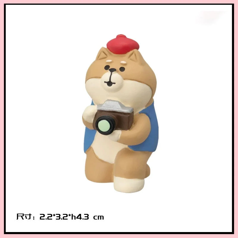 Cute Cat Wedding Zakka Figurine Bride Baby Stroller Resin Model Miniatures Model Cake Ornaments Decor Crafts Desktop Accessories