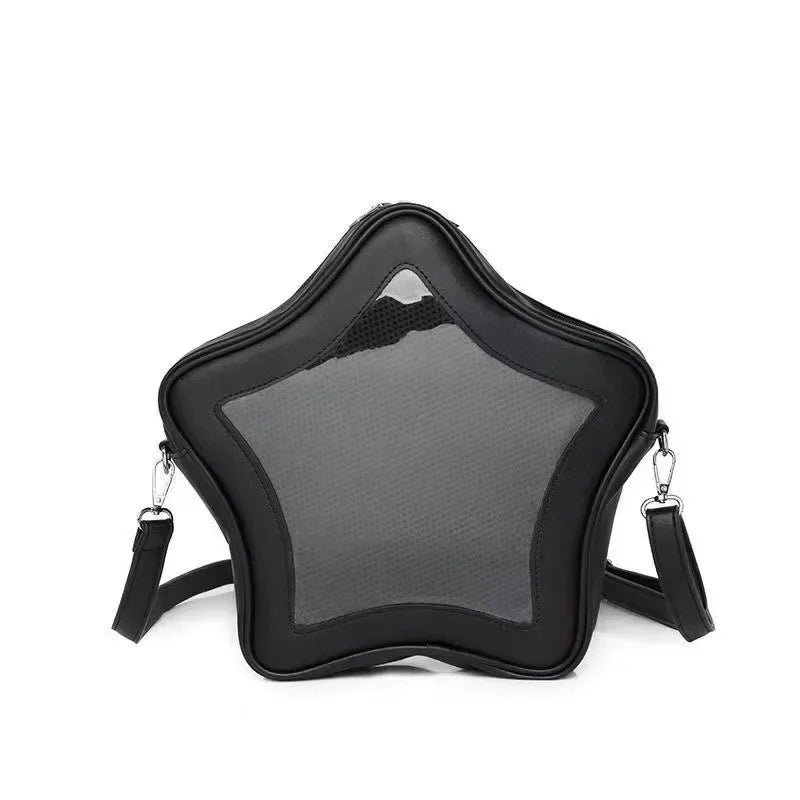Original Cute Kawaii Ita Bag | Anime Five Pointed Star Two-dimensional Crossbody Bag &amp; Street Fashion Ulzzang Shoulder Bag