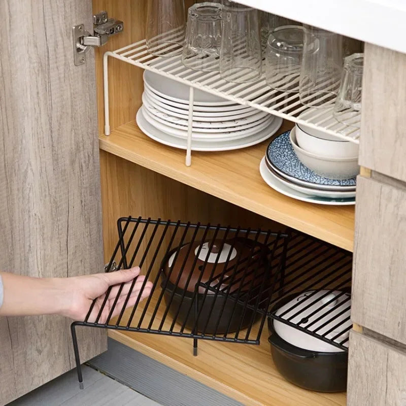 Retractable Iron Seasoning Rack – Multifunctional Cabinet Organizer with Wash Basket & Spoon Holder