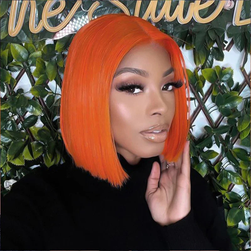 Pixie Cut Bob Human Hair Wig | 180% Density 4x4 HD Lace Closure | Pre-Plucked & Multi-Color Options