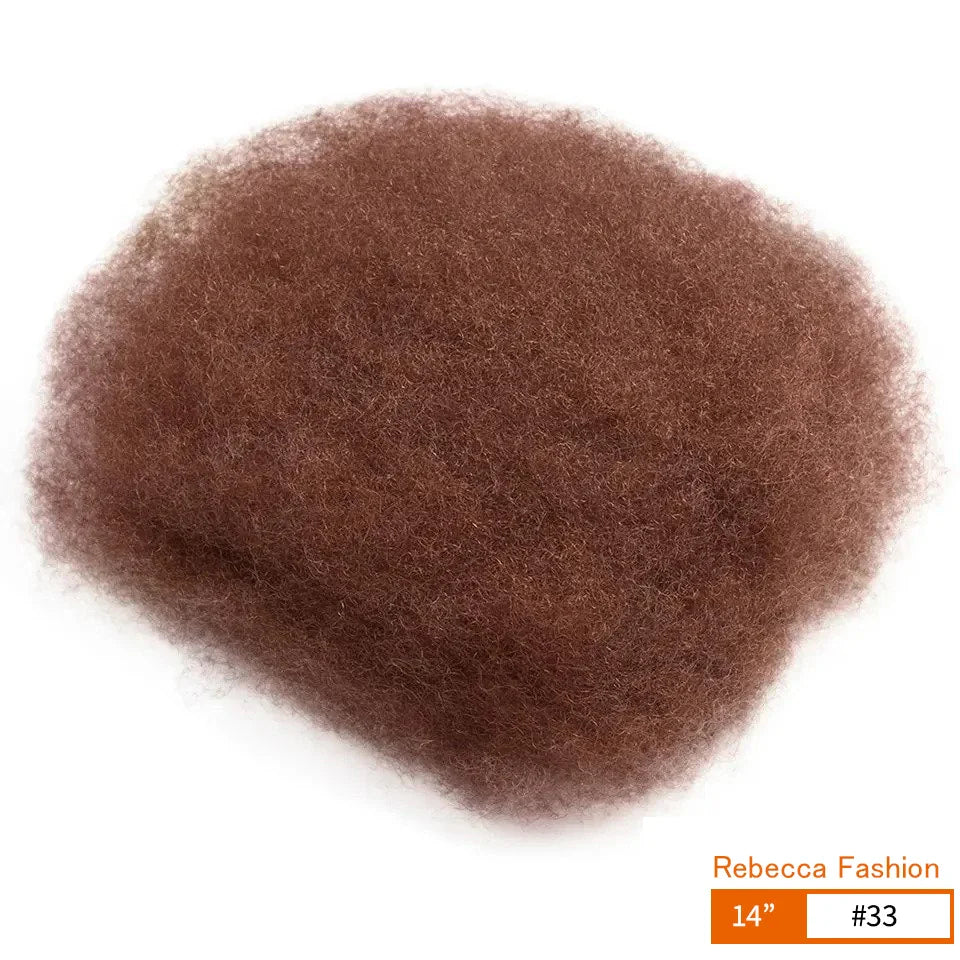 Afro Kinky Bulk Human Hair for Braids | Virgin Remy Extensions (Multi-Color Options)