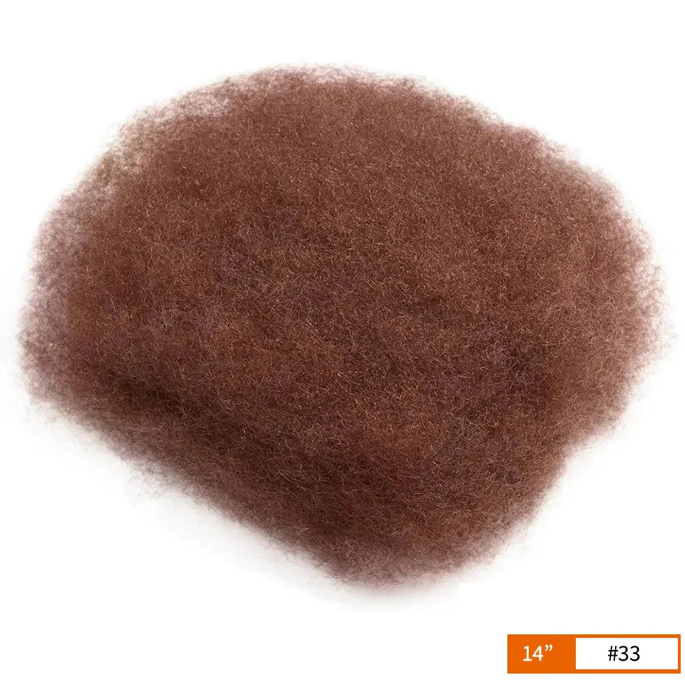 Honey Blonde & Black Afro Kinky Bulk Human Hair for Braids & Locs | Two-Tone Remy Extensions