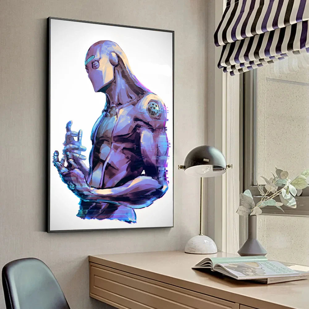J-JoJo Stand Poster HD Posters Home Room Bar Cafe Decor Art Wall Painting Picture