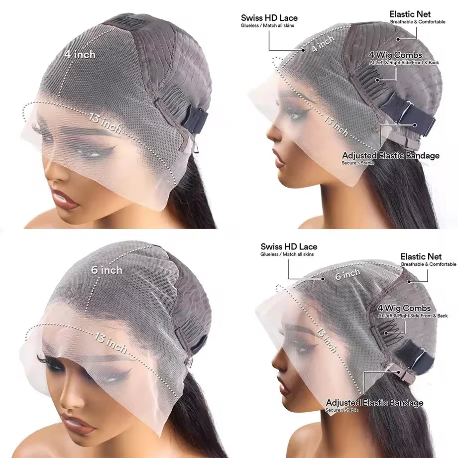 Burmese Curly HD Lace Frontal Wig | 12A Brazilian Remy Hair | 200% Density