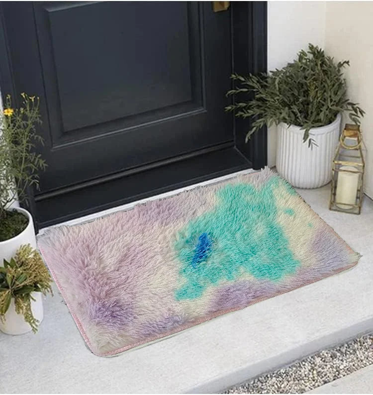VIKAMA 40*60 Doormat Welcome Mat Soft Carpet For Live Room  Rug For Bedroom Soft Winter Warm Floor Mat Room Rug Home Decoration