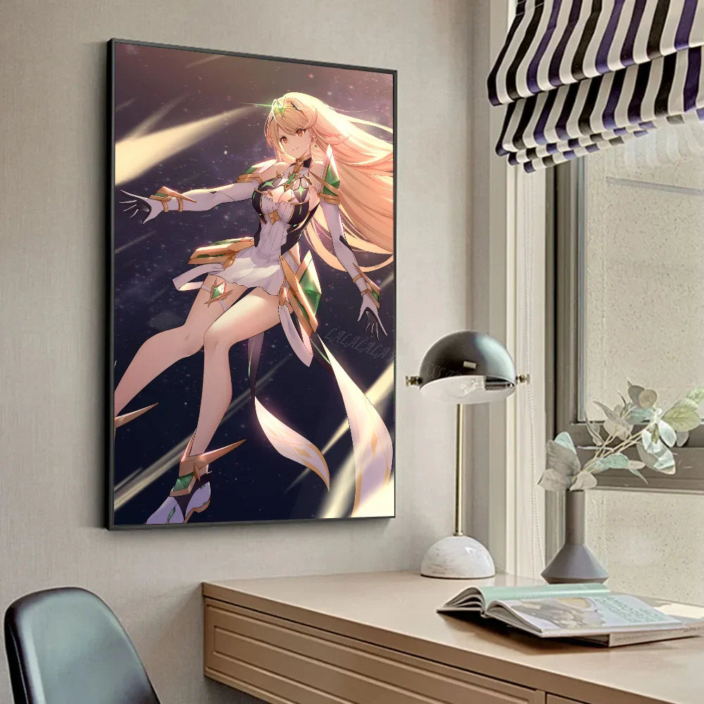 X-Xenoblade Chronicles 2 Poster HD Posters Home Room Bar Cafe Decor Art Wall Painting Picture