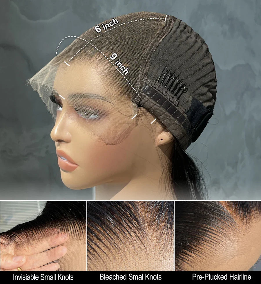 Super Double Drawn 250% Density Burmese Curly HD Lace Front Wig | Glueless Ready-to-Go