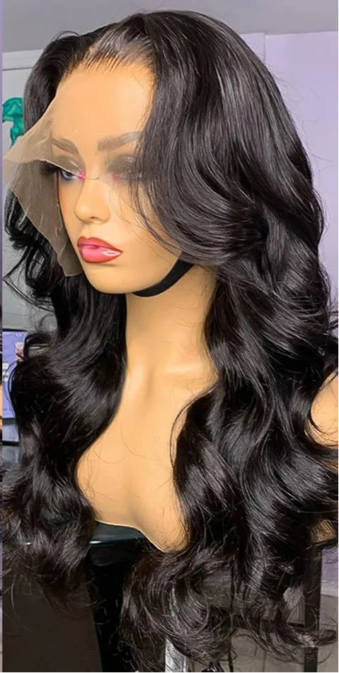 Ombre Body Wave Lace Front Wig | 180% Density Brazilian Remy Human Hair (13x4 & 4x4, Pre-Plucked)