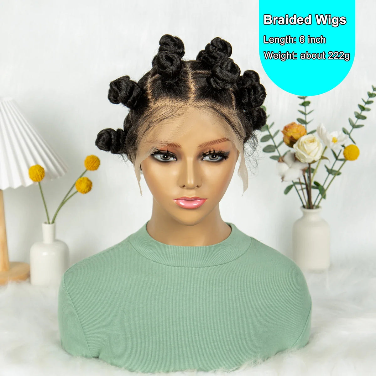 KIMA Easy Install Bantu Braids Wig | Lace Front