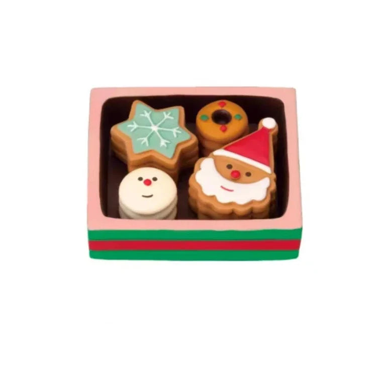 Christmas Resin Ornaments Home Scenes Trendy Toys Figurines Decorations ZAKKA Dolls Cats 2025 Small Ornaments