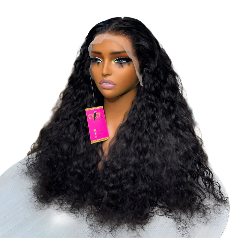 Real HD Transparent 13x6 Deep Wave Frontal Wig | Curly Human Hair | Glueless