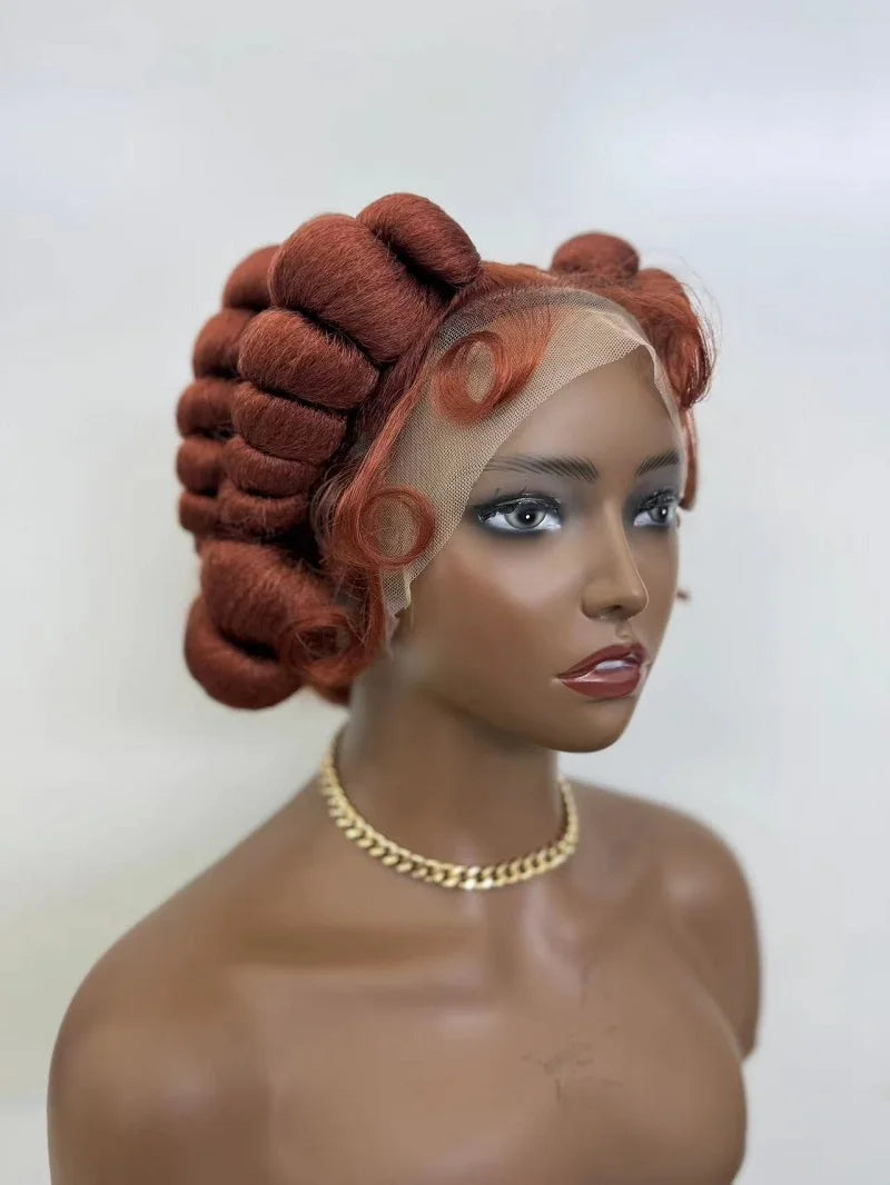 HD Full Lace Knotless Box Braids Wig | Handmade African Braiding Hair