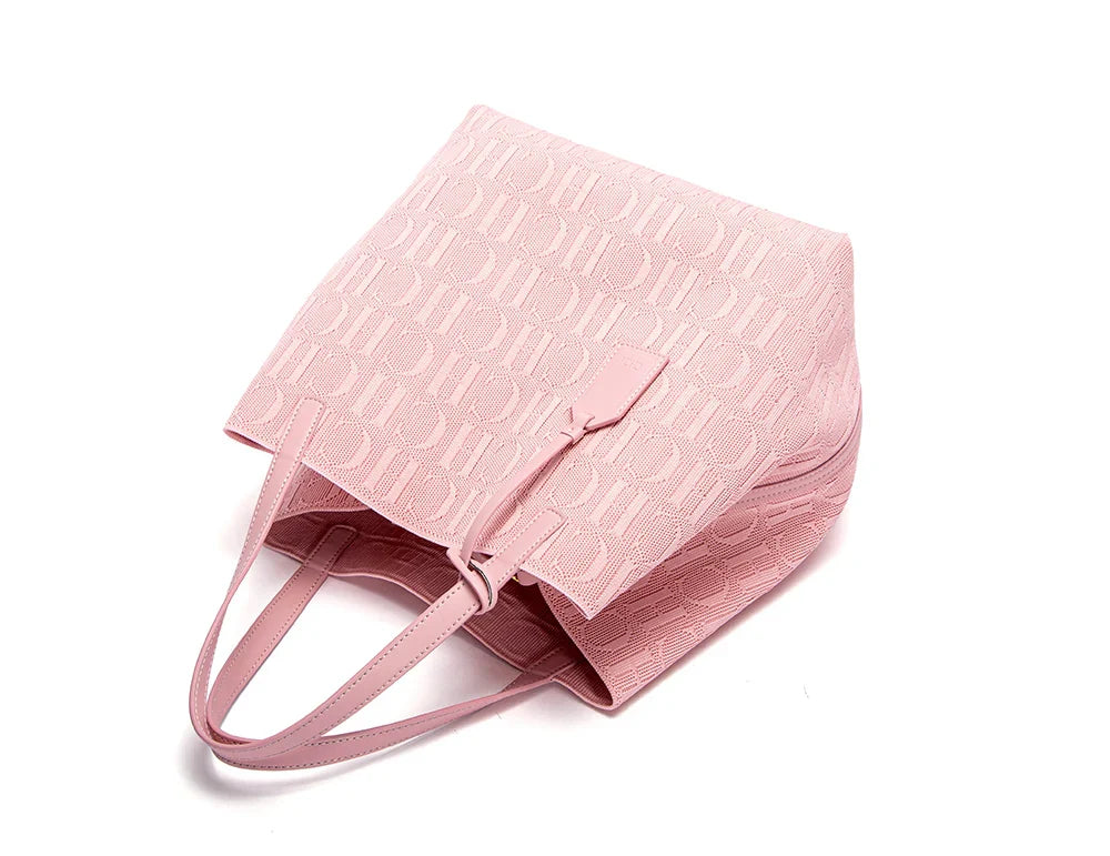 Women's Handbag Fashion Classic | New Solid Color Letter Design & High Quality Craftsmanship Large Capacity Shoulder Bag