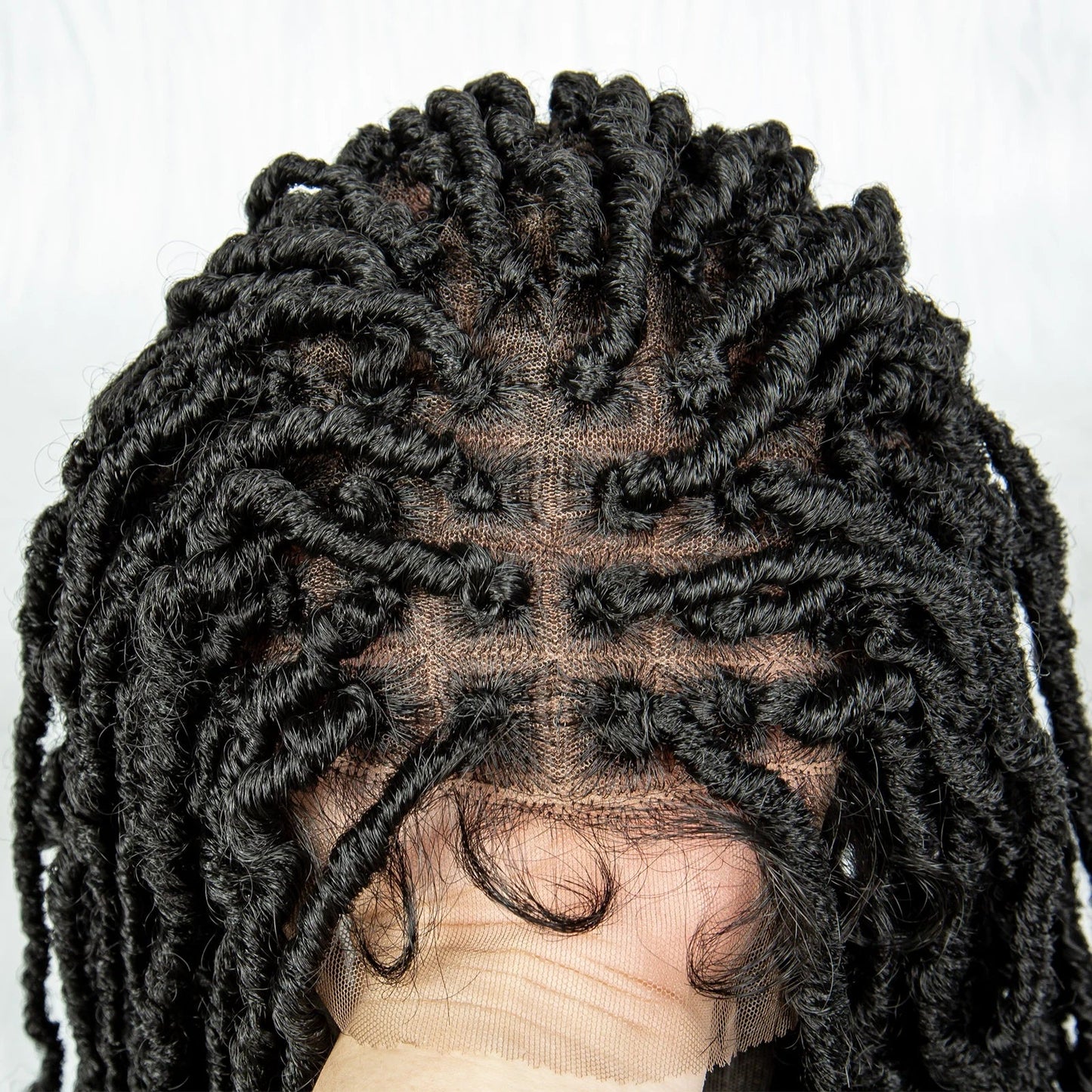 KIMA 36" Colorful Dreadlocks Braids Wig | Full Lace Front & Baby Hair