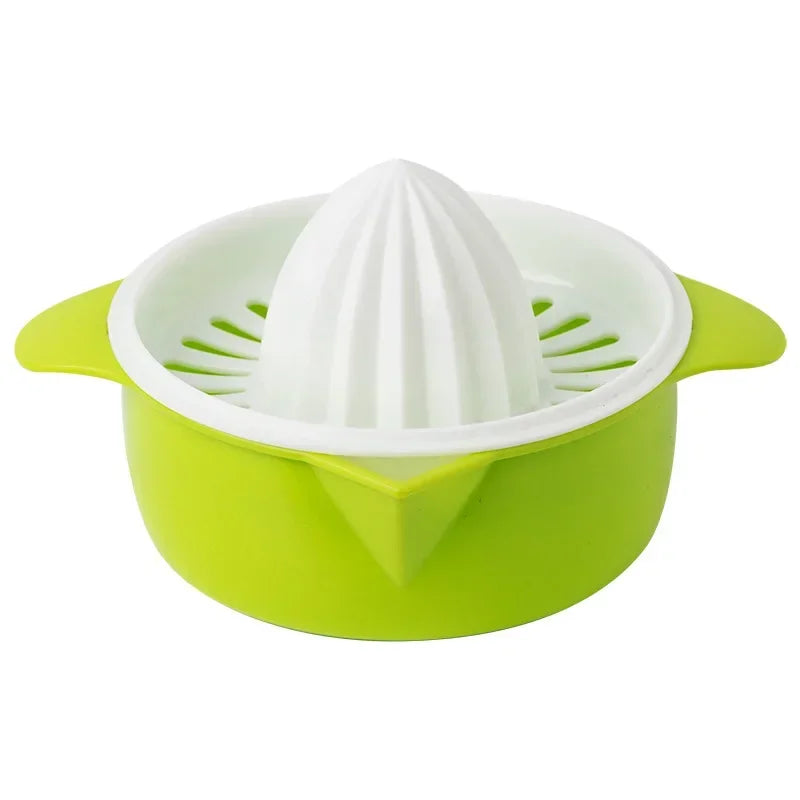 Portable Lemon Orange Manual Juicers Manual Plastic Fruit Tool Kitchen Accessories Tools Citrus 100% Raw Hand Pressed Juice Make