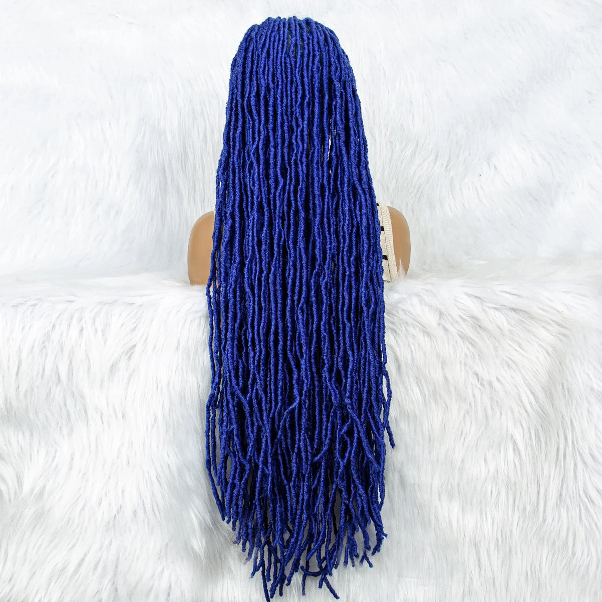 KIMA 36" Colorful Dreadlocks Braids Wig | Full Lace Front & Baby Hair