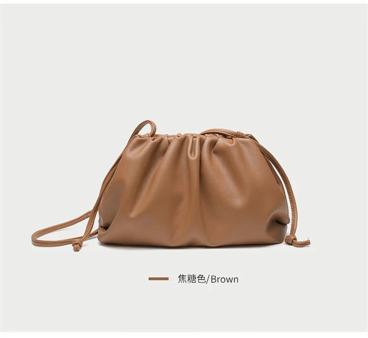 Luxury Soft PU Leather Women's Shoulder Bag | High Quality Small Crossbody Bags & Fashion Female New Handbags (Messenger Hobos)