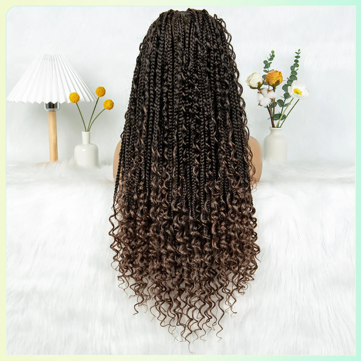 KIMA Box Twisted Dreadlocks Wig | Full Lace Front with Baby Hair