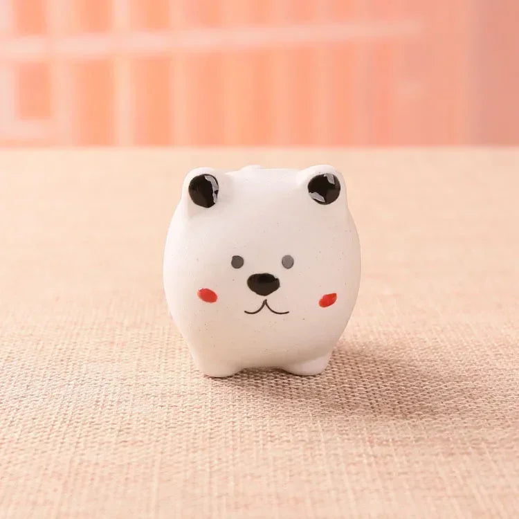 Ceramic Flower Pot Cute Cat Succulent Plant Pots Vase Simulation Cartoon Animal Pots Planters for Indoor Plants Home Decoration