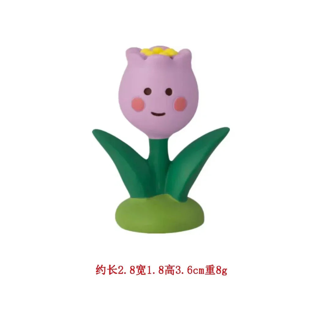 Spring-flowering Scene Decorate Home Decoration Garden Farm Scene Series Bookshelf Decoration Set Children's Toy Doll Ornaments