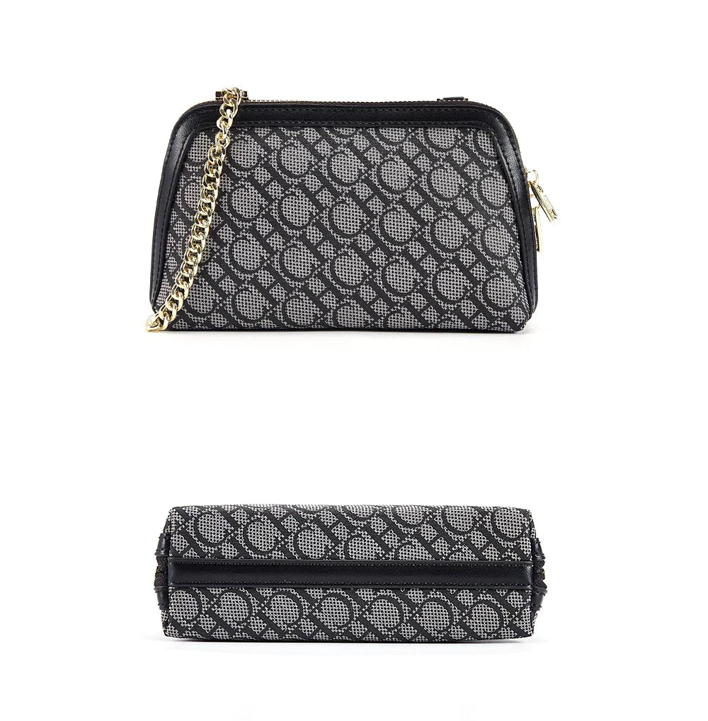Shoulder Bag Fashion Retro Messenger Bag | Designer Light Luxury Crossbody Bag & Chain Suede Leather Bag (Chain Shoulder Bag)